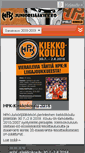 Mobile Screenshot of hpkjuniorit.fi